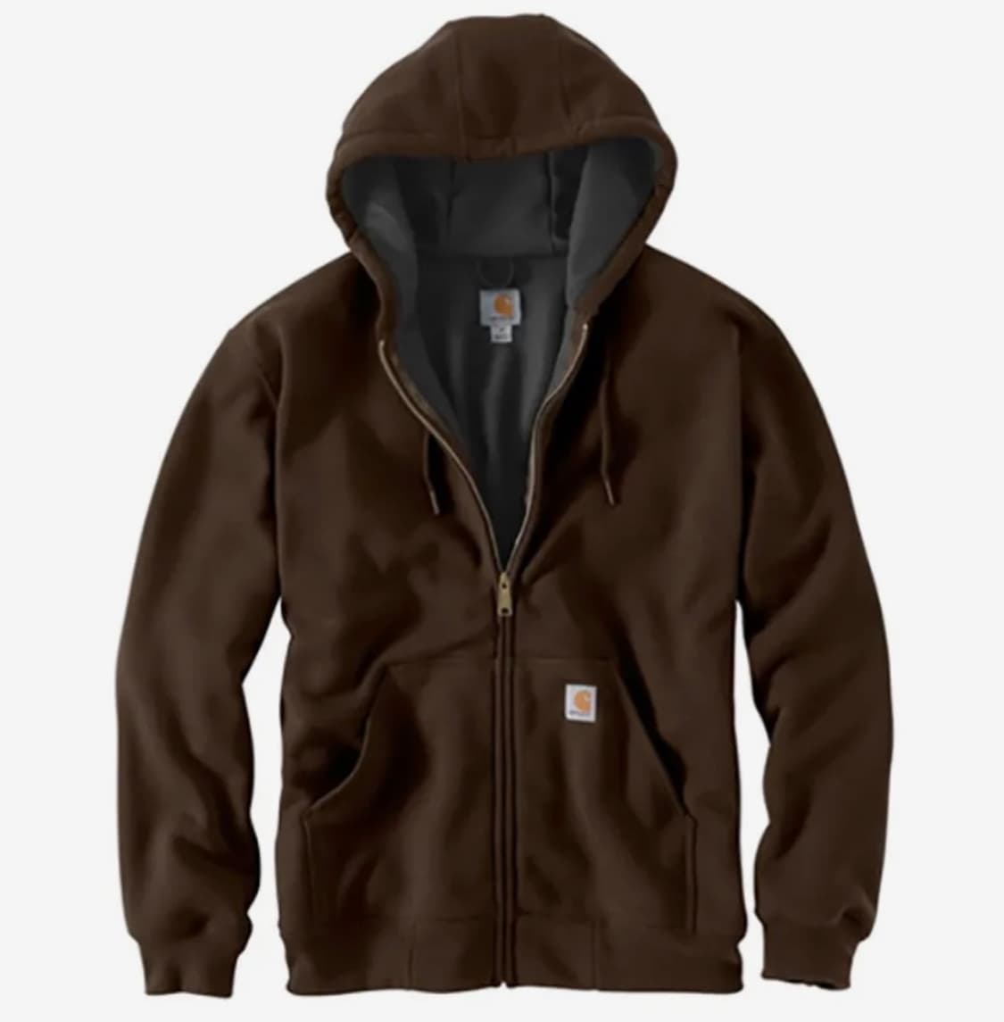 Carhartt 칼하트 써멀 후드집업 다크브라운 레인디펜더 남성 S 상품이미지1