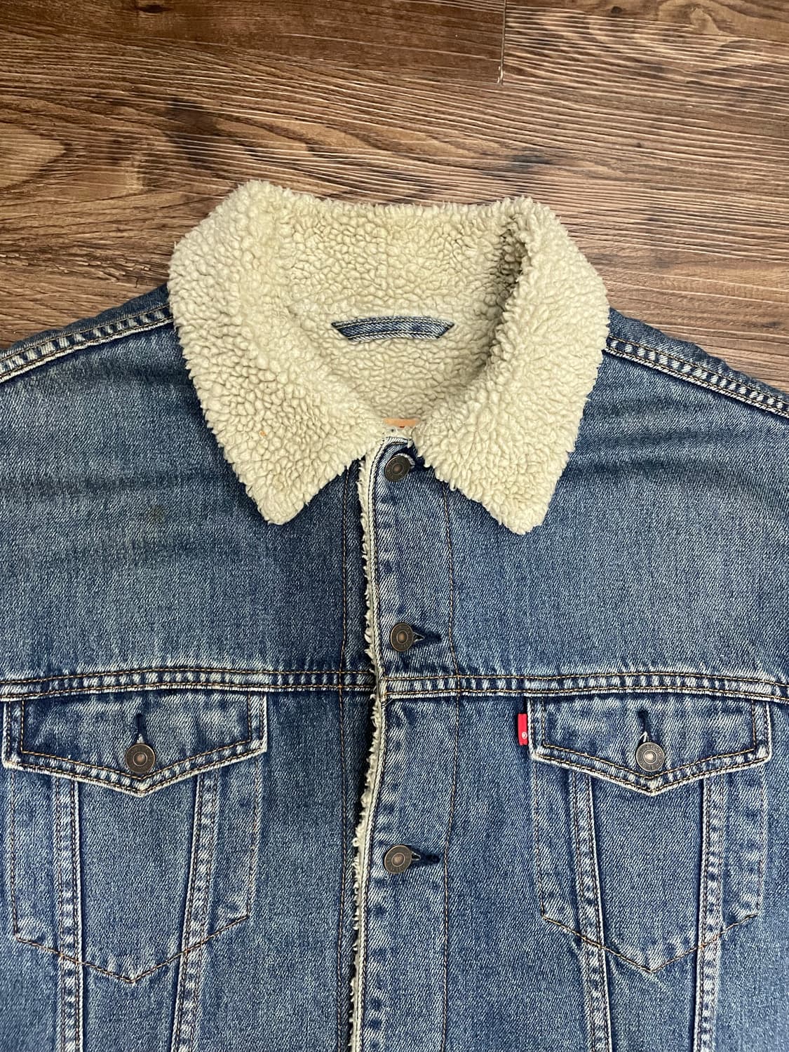 00s 리바이스 쉐르파 트러커 데님 자켓 상품이미지2