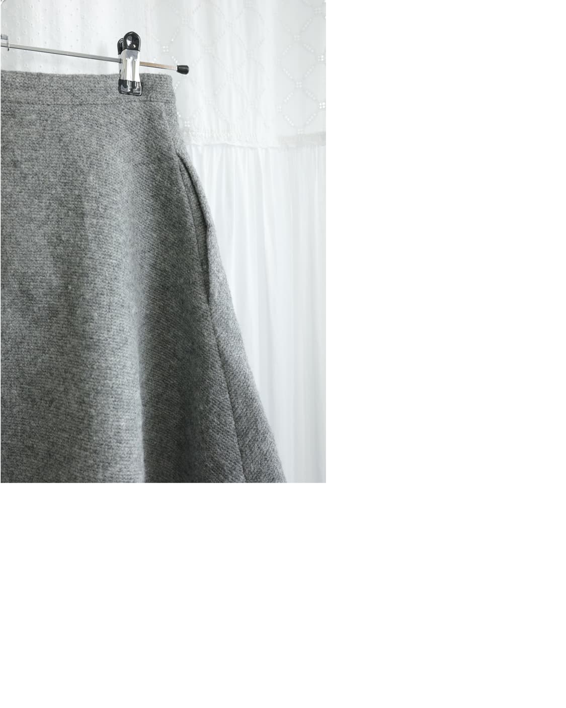 Grey knit skirt 상품이미지4