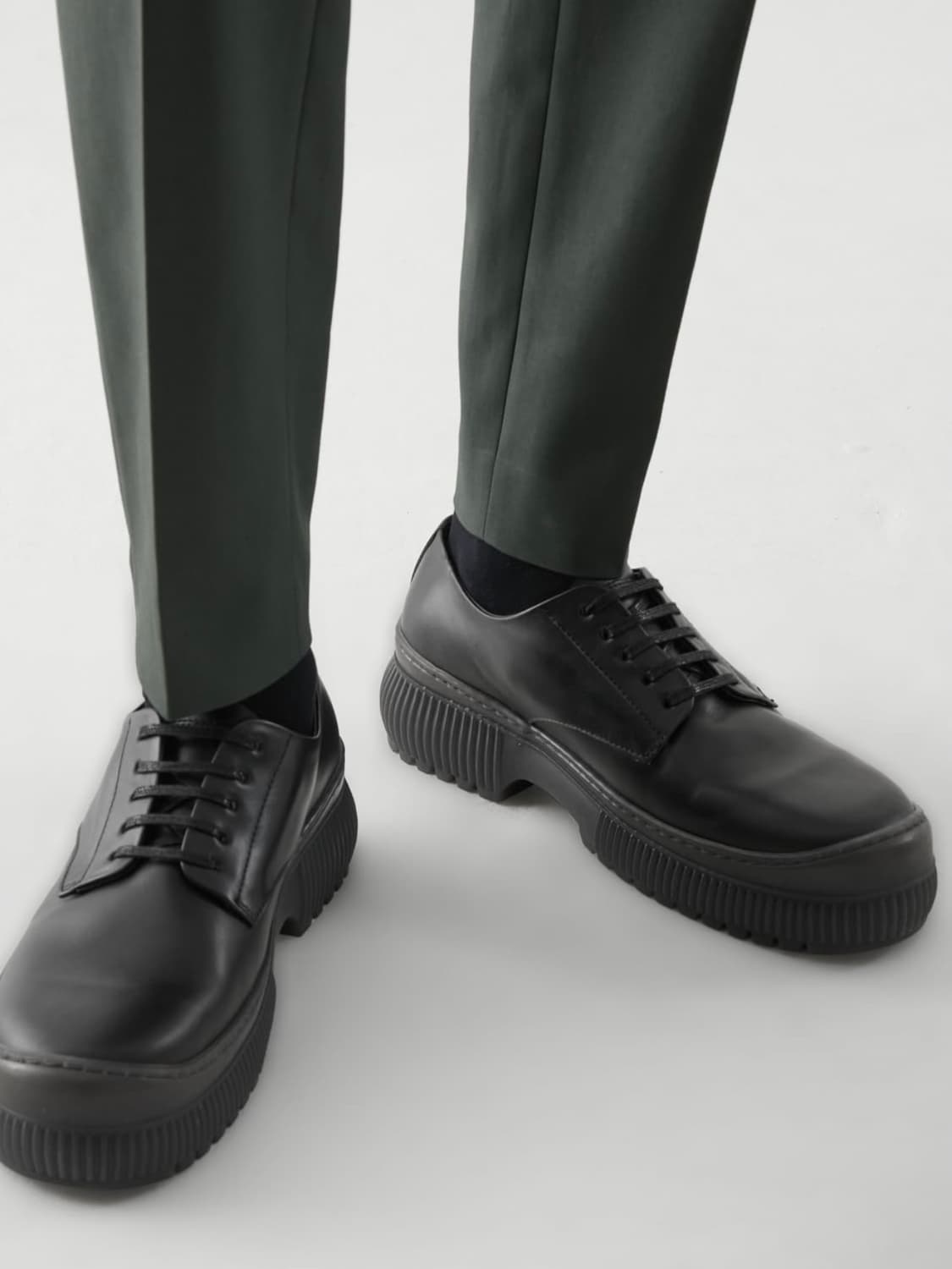 [43] 코스(COS) 청키 레더 더비 슈즈 상품이미지3