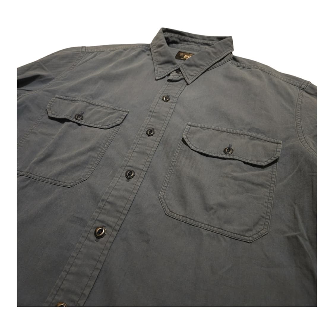RRL 가먼트 다잉 워크 셔츠 미드나잇 블루 L 상품이미지3