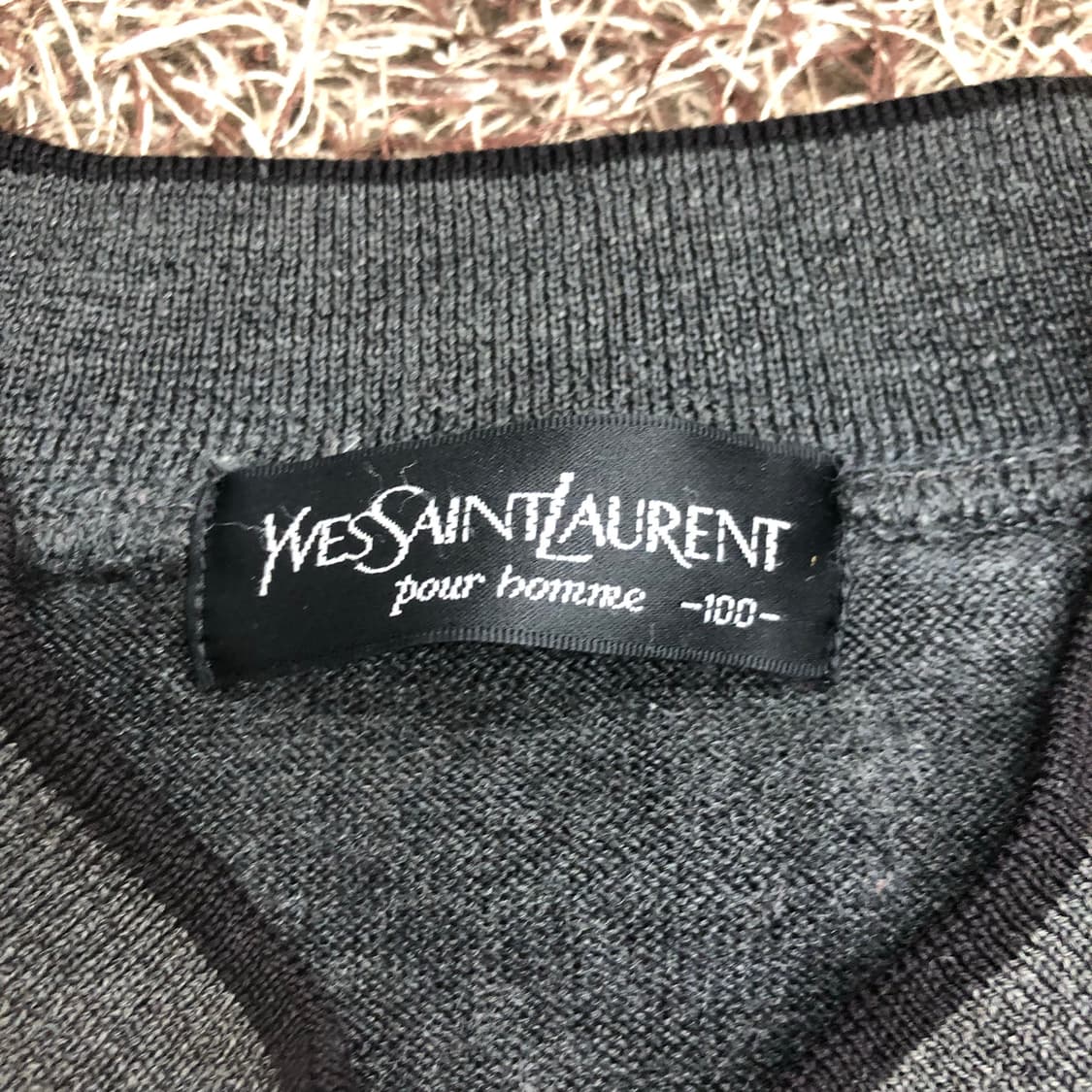 입생로랑 아카이브 울 니트 상품이미지4