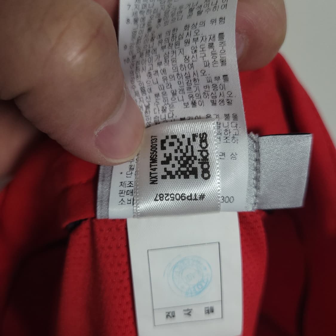 (M) ADIDAS 아디다스 골프 레드 미니 스커트 골프웨어 상품이미지8