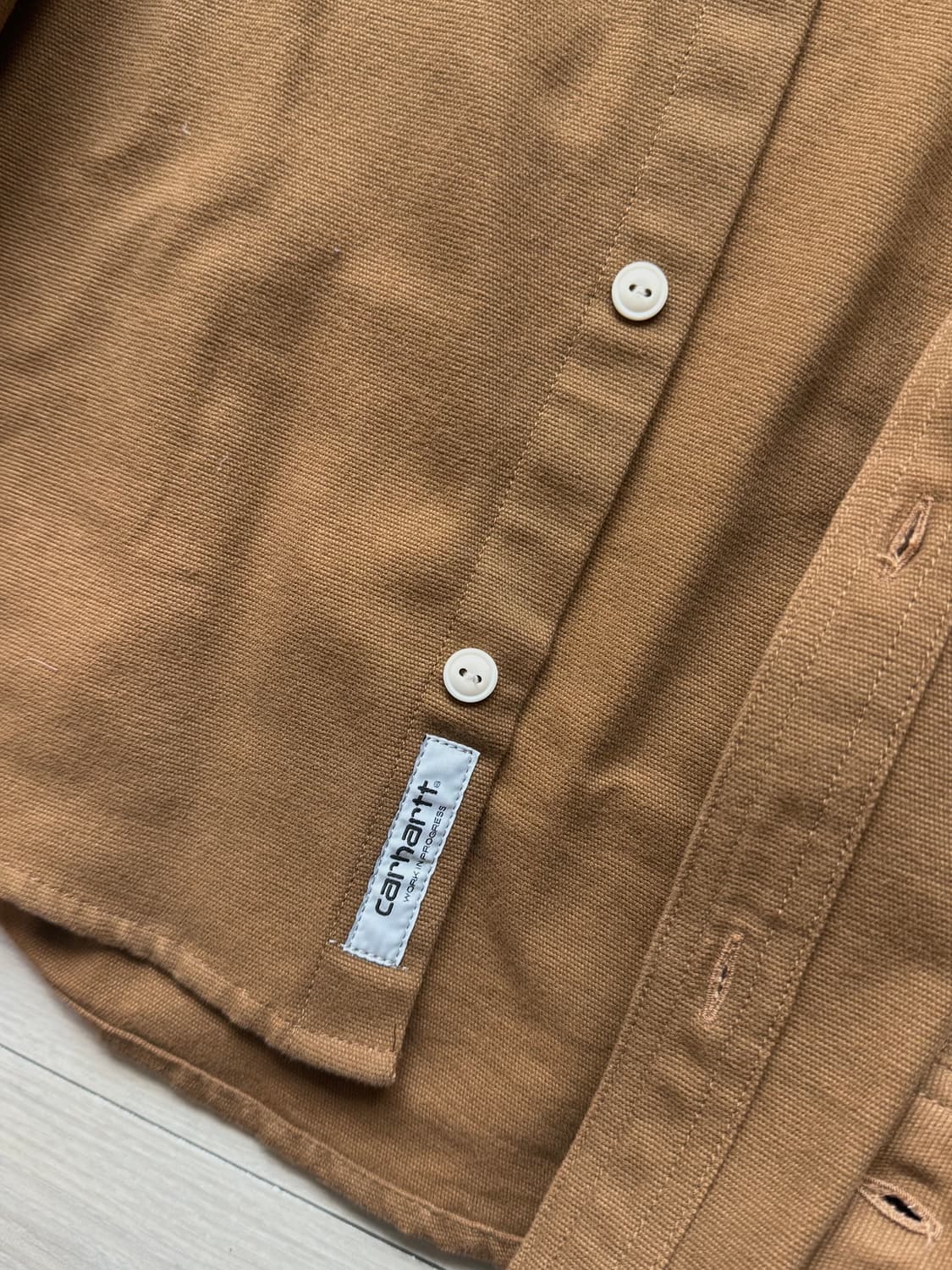 칼하트WIP 토니셔츠 브라운L/S TONY SHIRT - m 상품이미지5