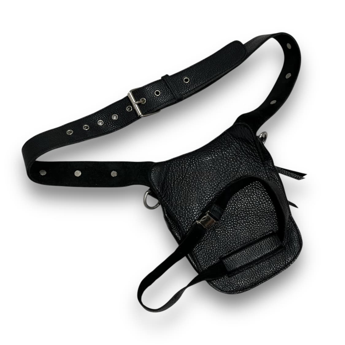Biker Eagle Skull Stud Dark Belt 상품이미지6