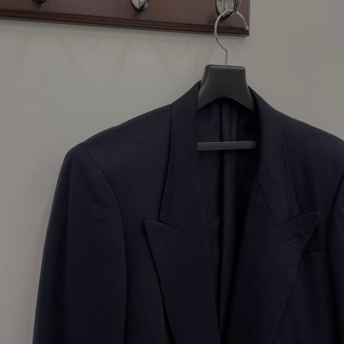 캐시미어 더블 네이비 블레이저 상품이미지3