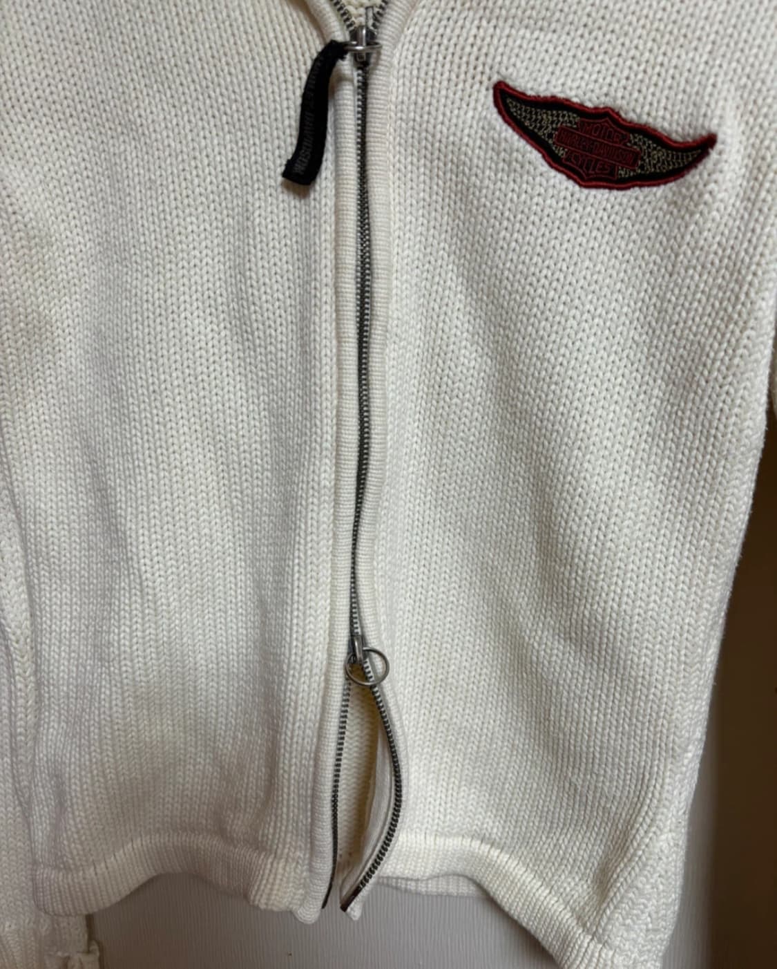 할리데이비슨 니트 집업 상품이미지3