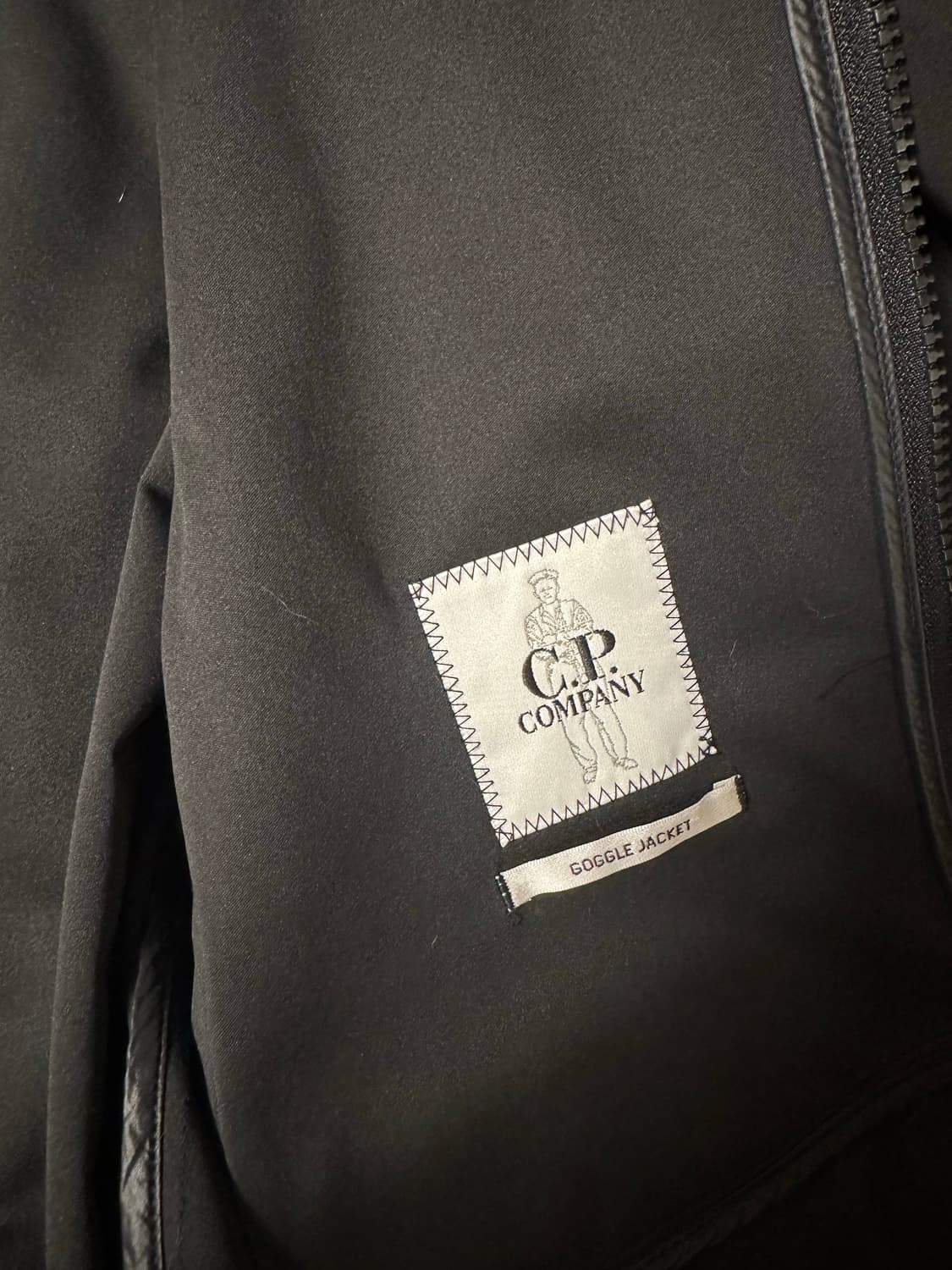 C.P. Company Shell-R 고글 후드 자켓 블랙 상품이미지6