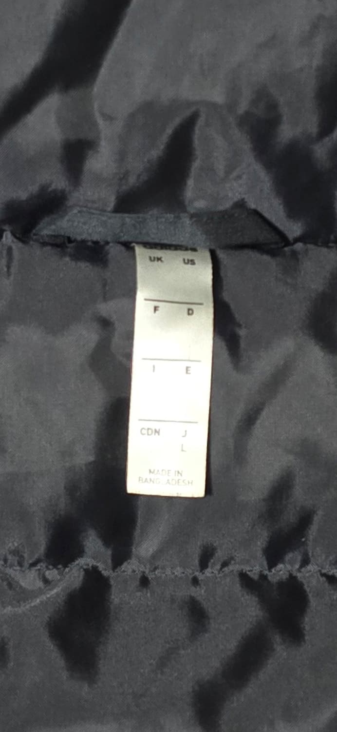 아디다스 블랙 오리털 롱패딩 L 상품이미지3