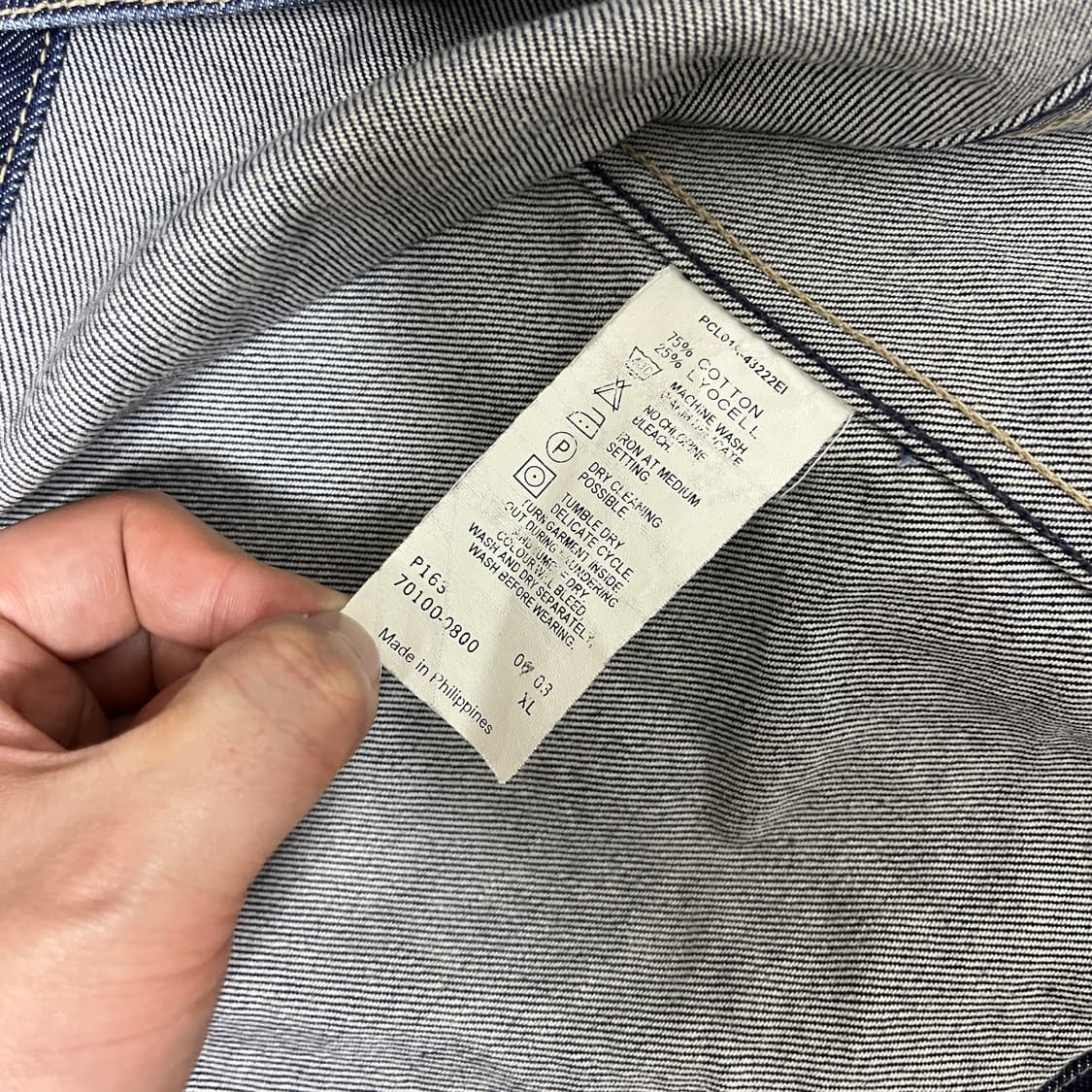 00s 리바이스 엔지니어드진 자켓 [XL/105] 상품이미지7