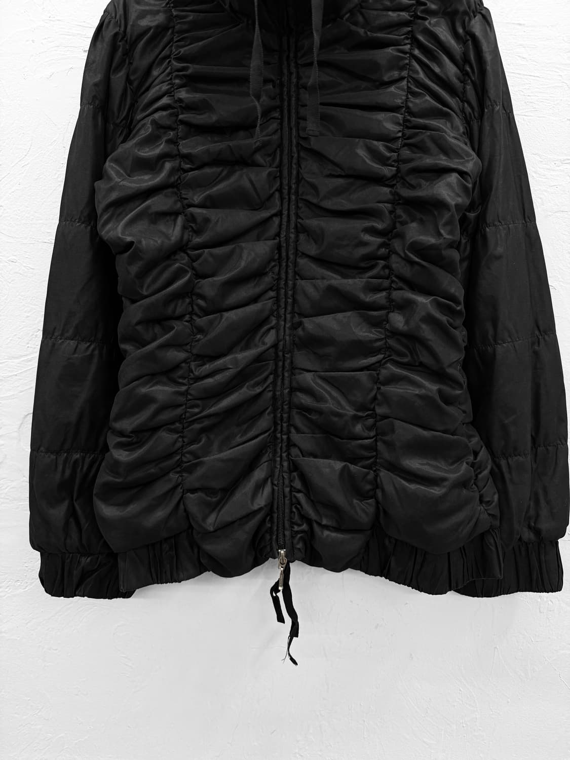 stefanel 하이넥 셔링 패딩 자켓 상품이미지4