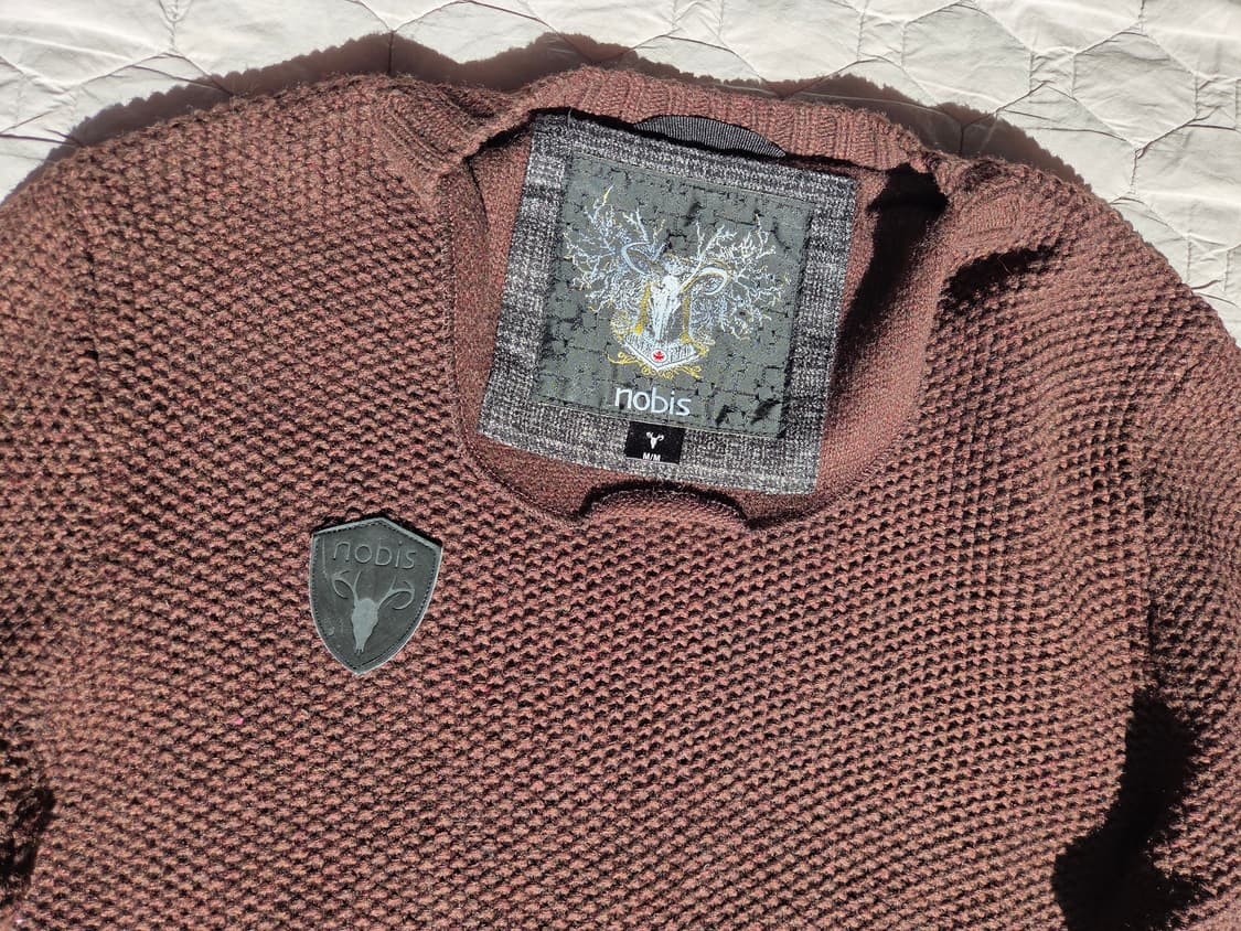 캐나다명품 노비스(nobis) 울 니트스웨터 m(100)사이즈 판매 상품이미지6
