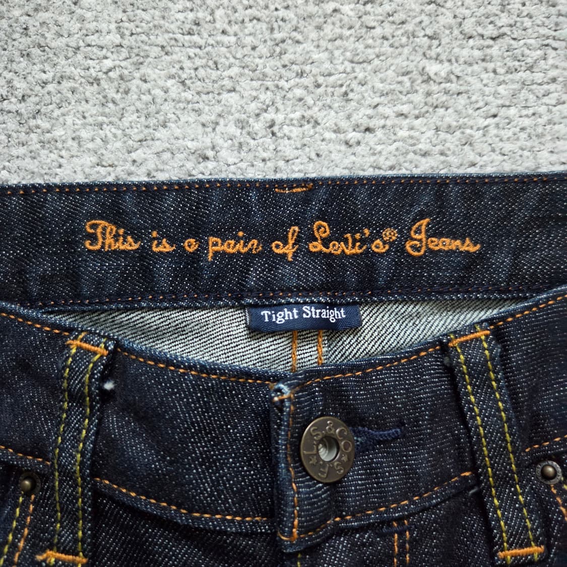 Levi's 리바이스 진청 데님팬츠 청바지 28-29 상품이미지3