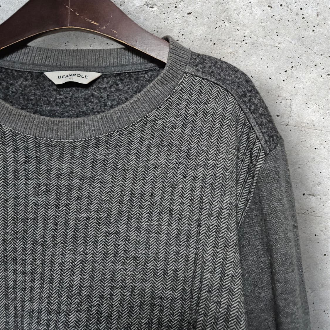 빈폴 헤링본 맨투맨 (100/L) 상품이미지3