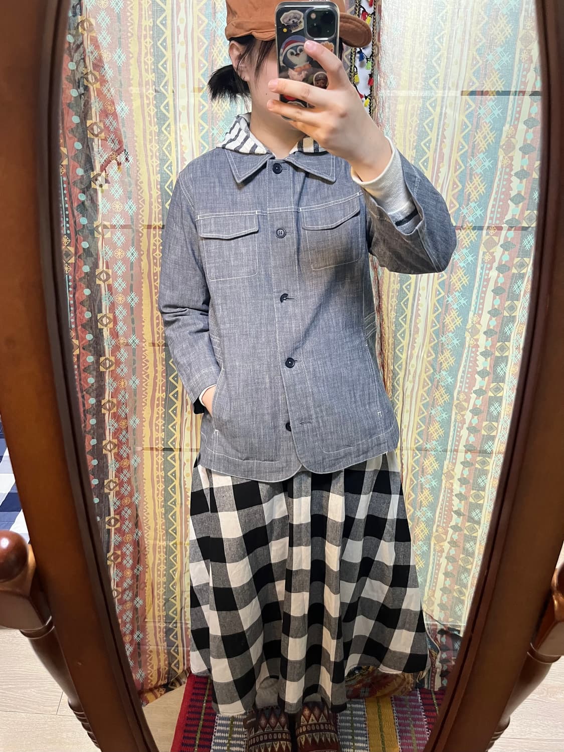 Mcgregor 샴브레이 데님 재킷 상품이미지5