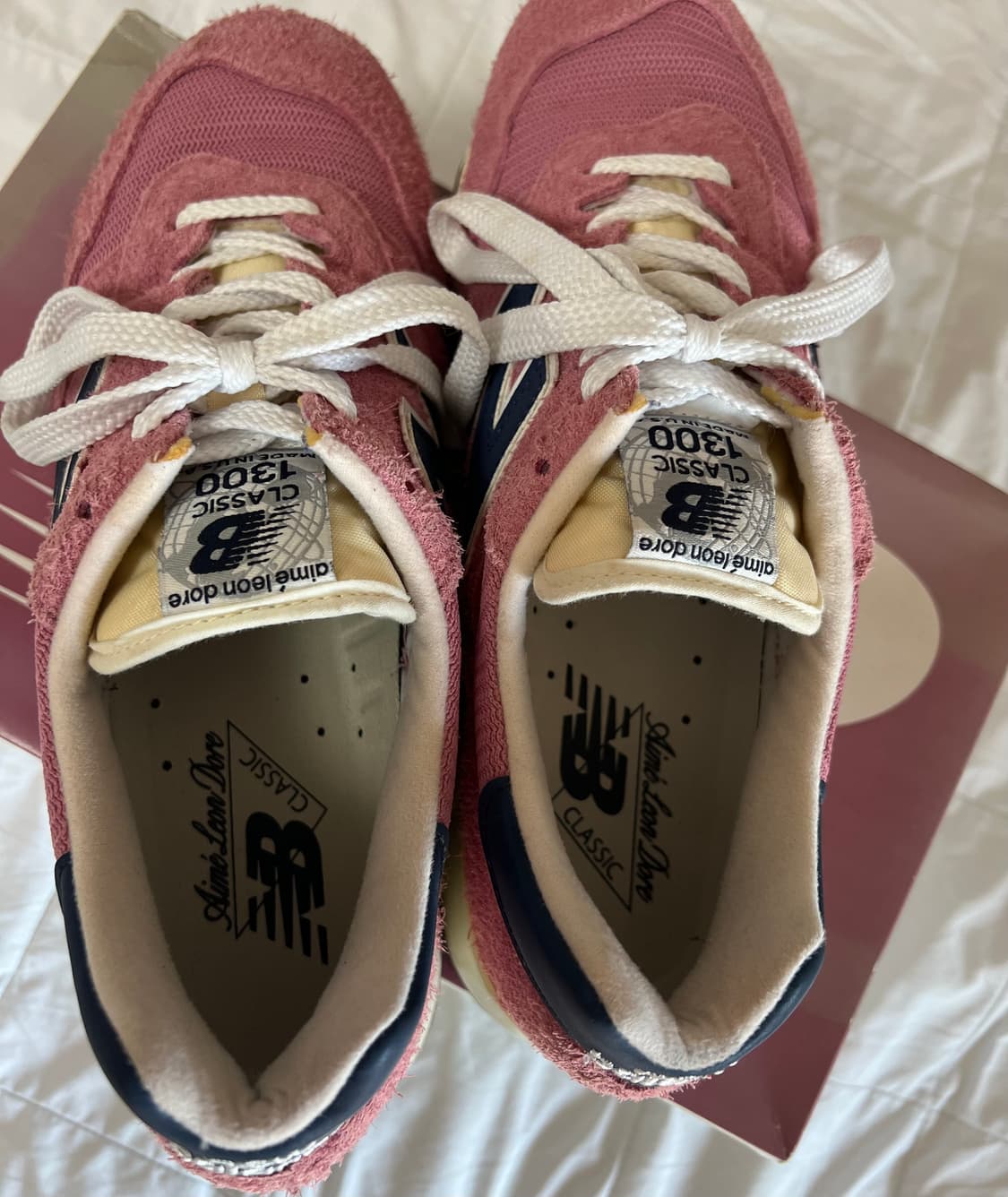 [265]뉴발란스x에임레온도르 1300 더스티핑크 상품이미지5