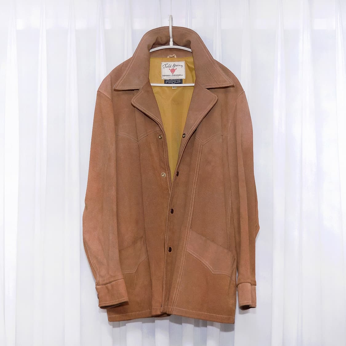 필드 앤 스트림 스웨이드 레더 웨스턴 헌팅 자켓 (100-105) 상품이미지1