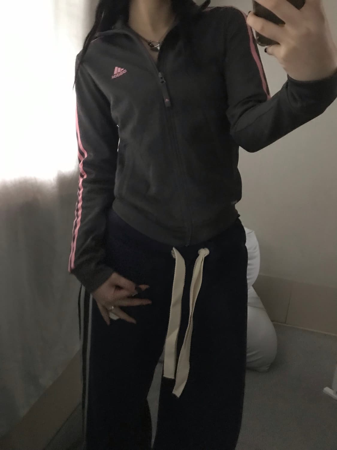 아디다스 회핑 딱붙핏 져지 상품이미지1