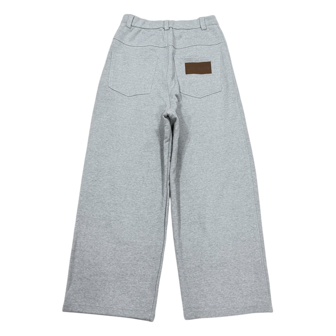 레이블리스 그레이 와이드 턱 스웻 트라우저 팬츠 그레이 2 상품이미지2