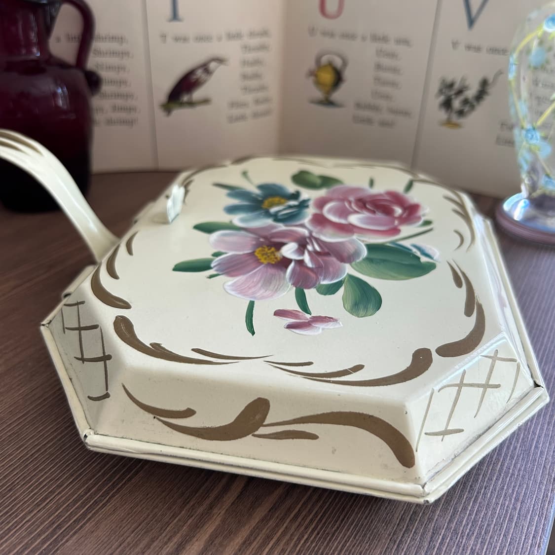 빈티지 쉐비시크 핸드페인티드 버틀러 소품 상품이미지8