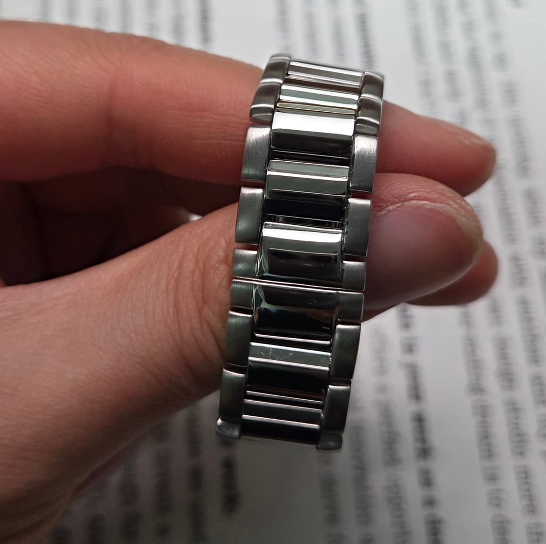 빈티지 부로바 탱크 실버판 칼침핸즈 쿼츠 여성용 브레이슬릿 ver.  상품이미지6