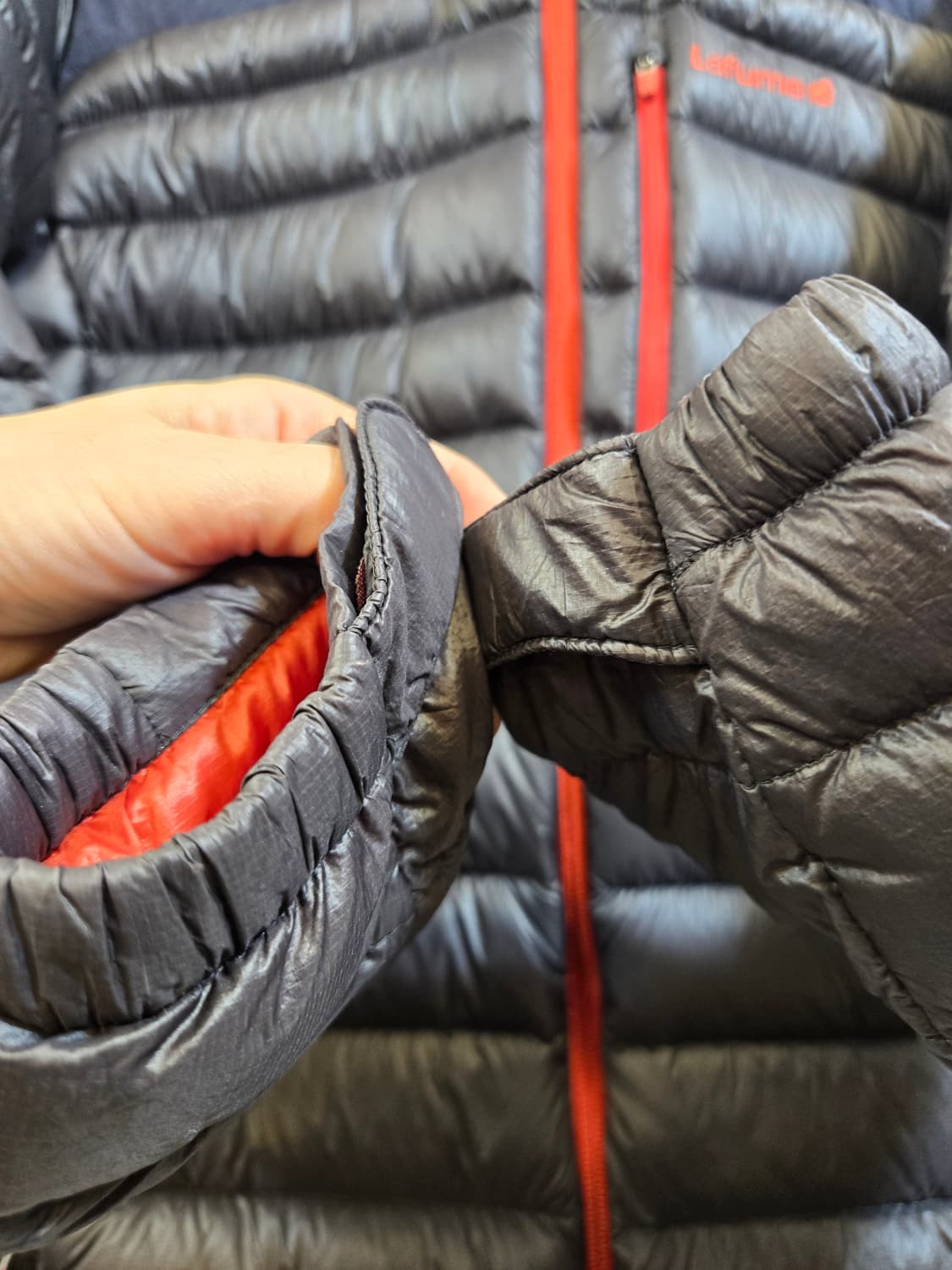 라푸마 블랙 경량 패딩 점퍼 상품이미지6