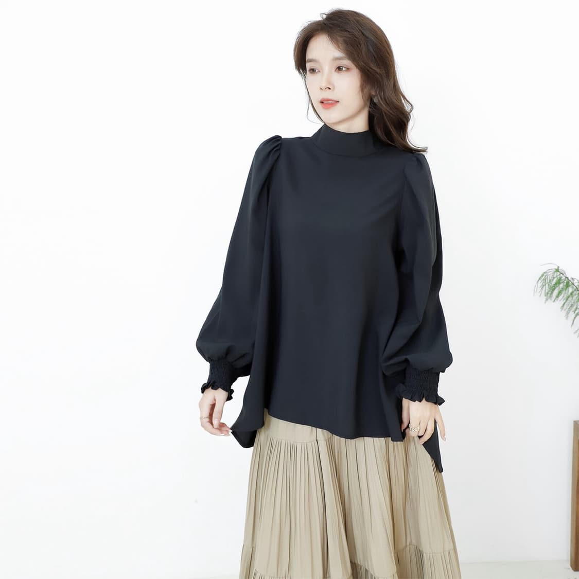 리본 블라우스 상품이미지6