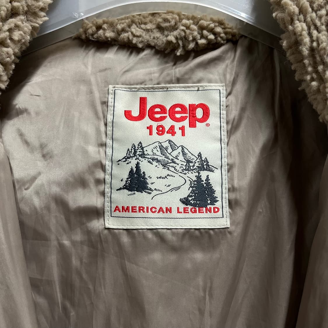 [L] Jeep 지프 뽀글이 방풍 후리스 후드집업 상품이미지5