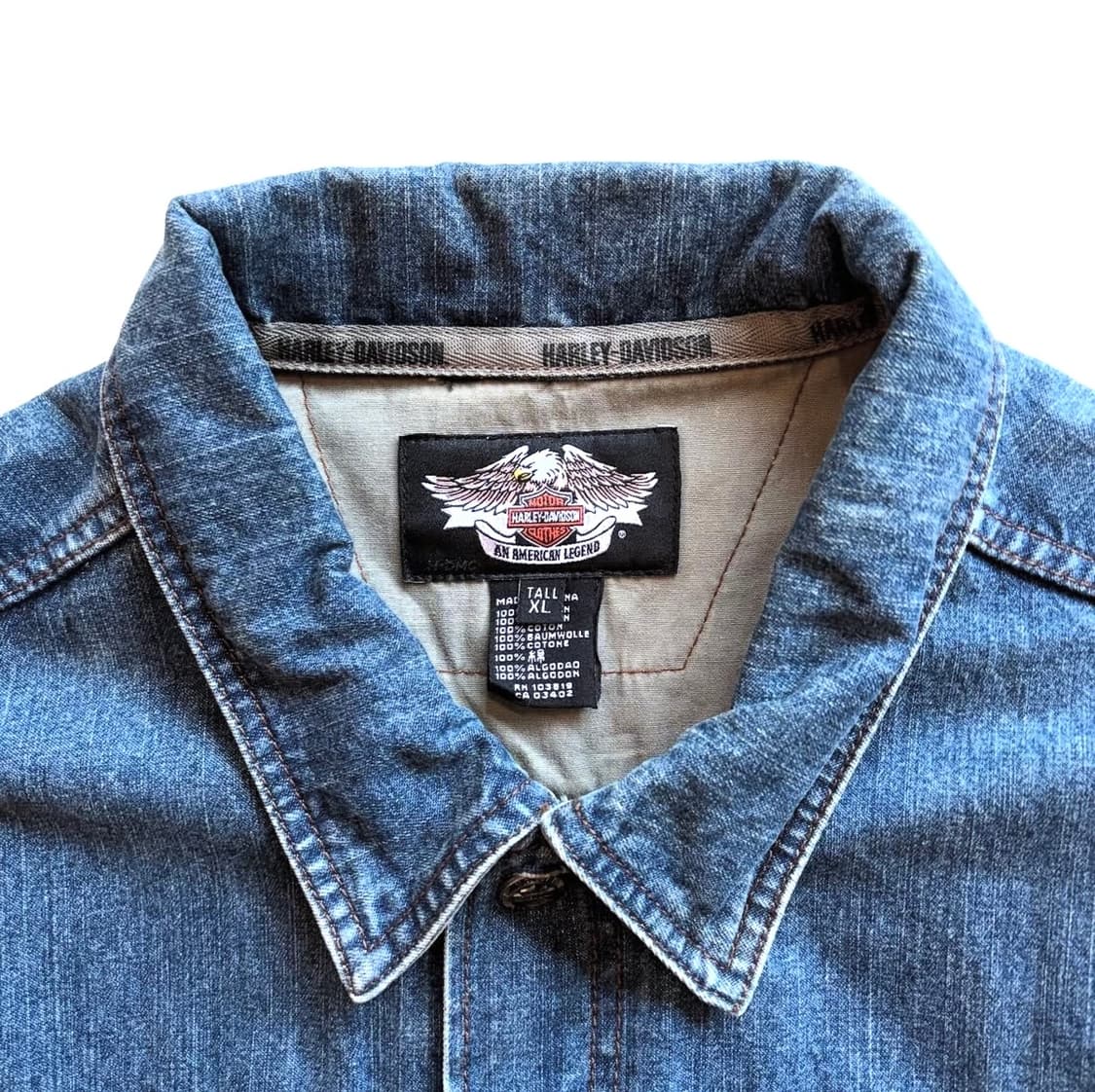 할리데이비슨 데님 자켓 상품이미지6