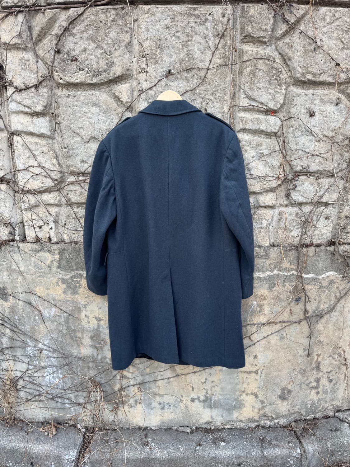 60s 스웨덴군 오리지널 울 코트 상품이미지2