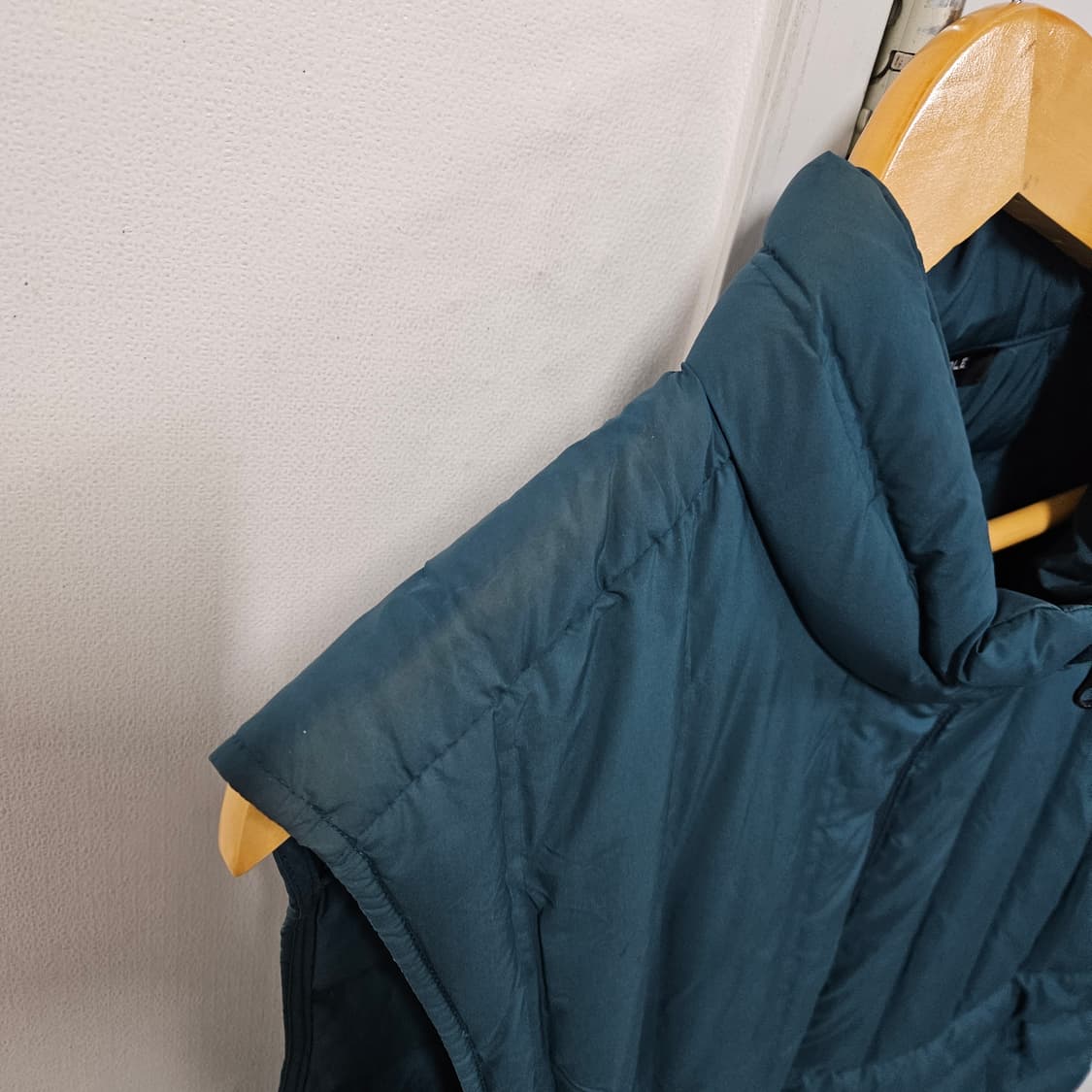 110 빈폴스포츠 덕다운 블루 경량 패딩조끼 상품이미지5