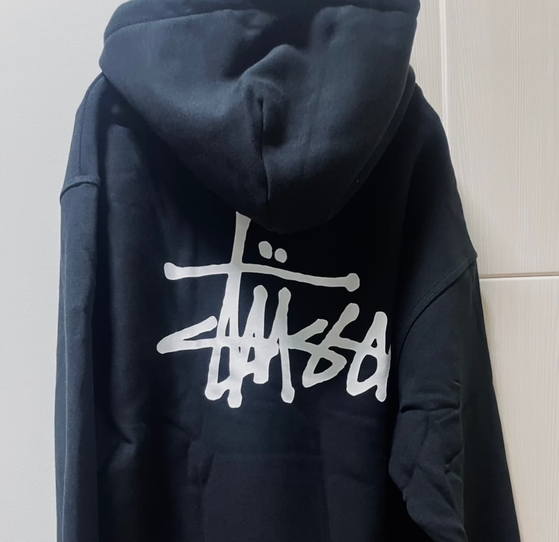 스투시후드 블랙 새상품 상품이미지1