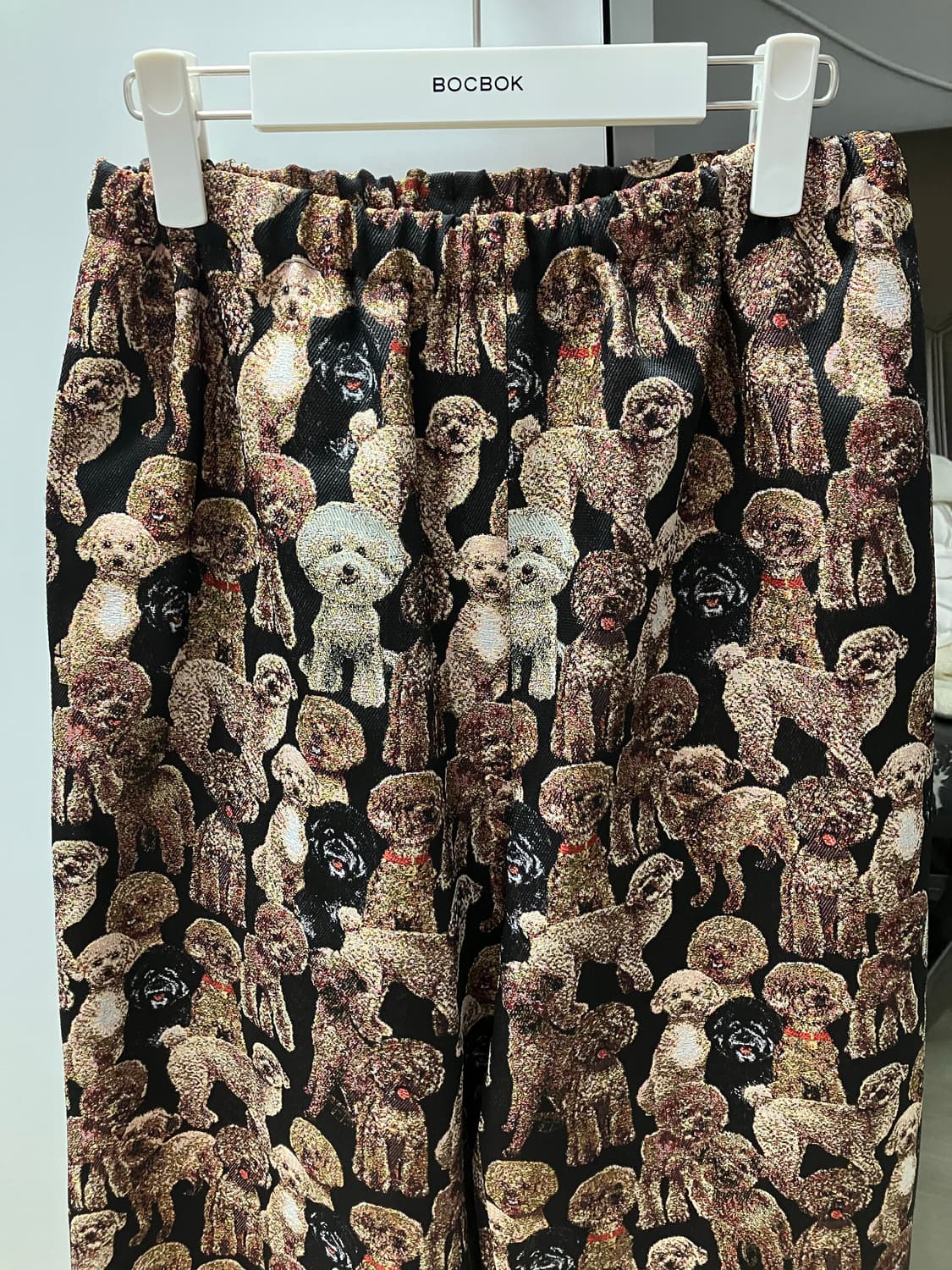 BOCBOK 복복 POODLE JACQUARD PANTS (MULTI) 상품이미지5
