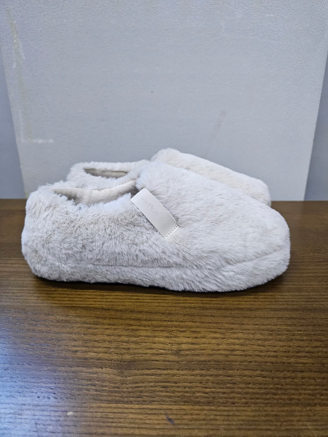 캘빈클라인 인조 모피 털 신발 스니커즈 상품이미지3