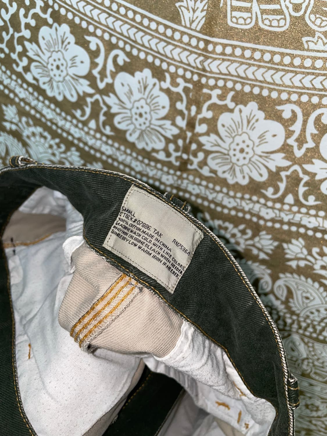 Sports k-i jeans 빈티지 포켓 디테일 카고팬츠  상품이미지7