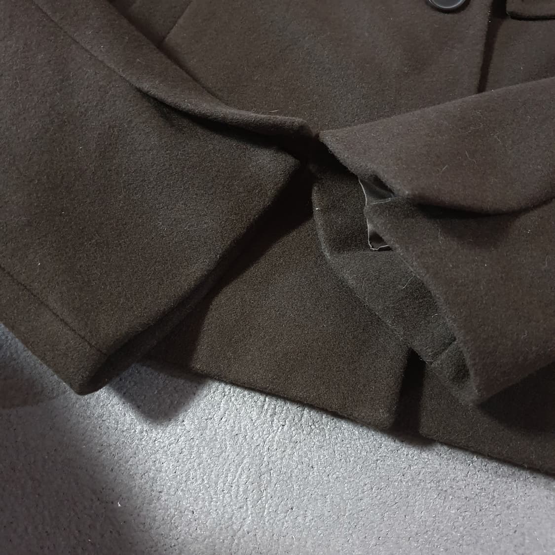 젠 JEUNE 케이프 후디 숏 자켓 M 상품이미지9