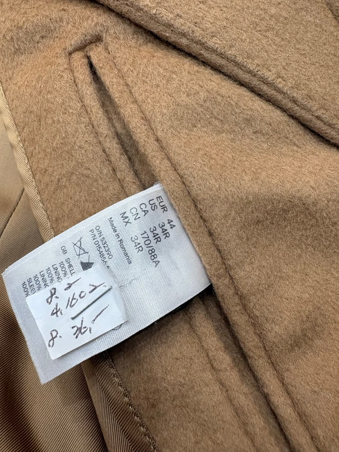 마르지엘라 h&m 콜라보 롱코트 상품이미지2