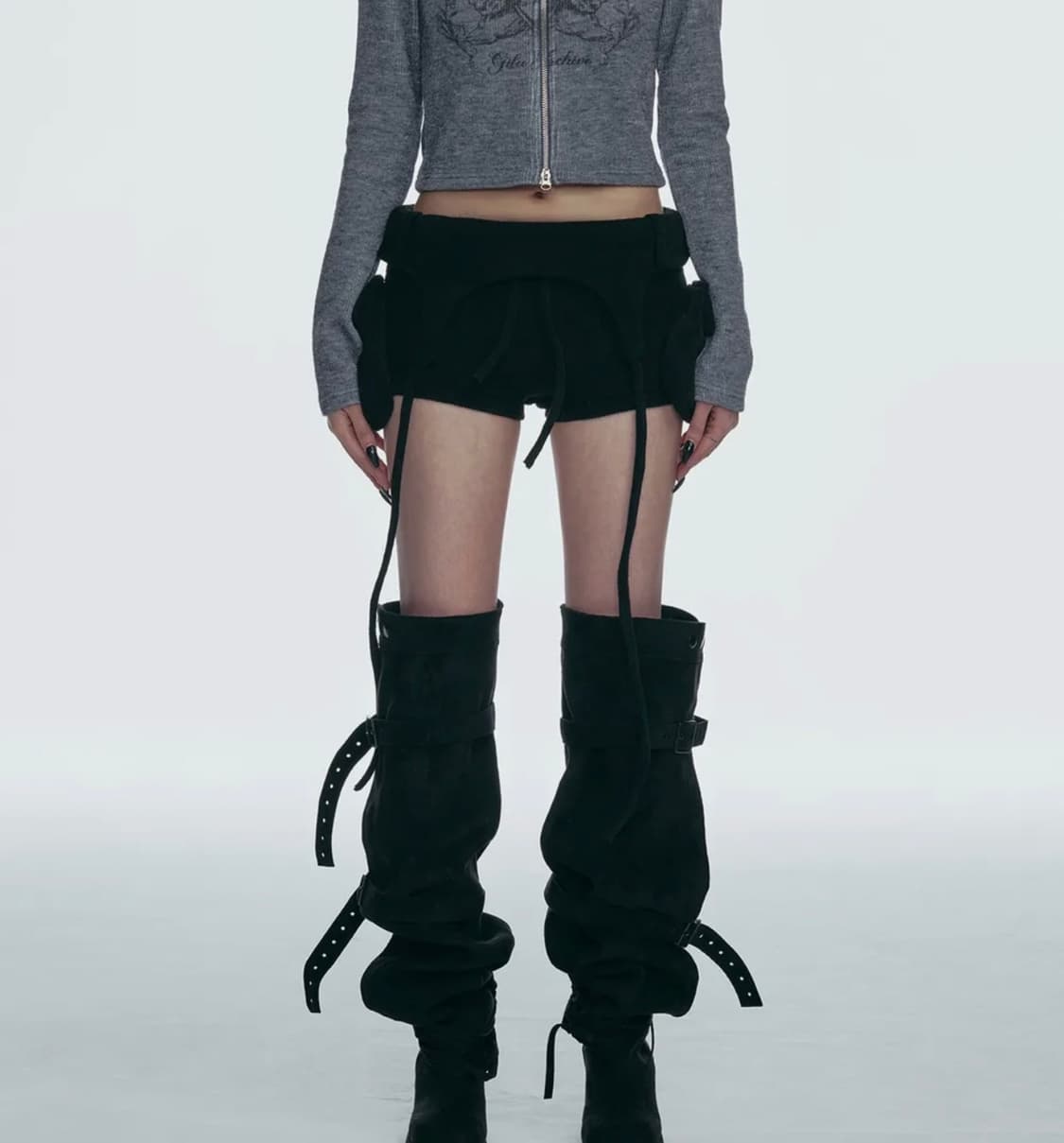 길라아카이브 포켓 니트 쇼츠 상품이미지1