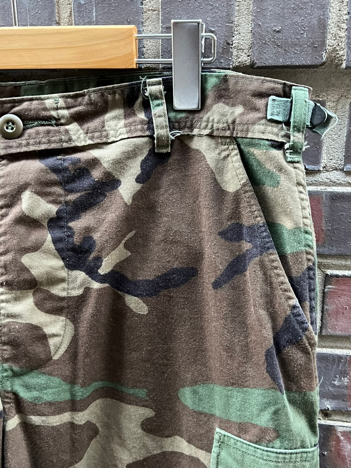 [34] 미군 BDU 우드랜드 카모 카고팬츠 빈티지 밀리터리 미군 바지 상품이미지2