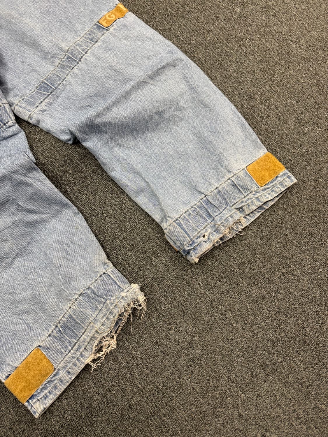 40)마리떼 프랑소와 저버 빈티지 Y2K 올드스쿨 힙합팬츠 상품이미지5