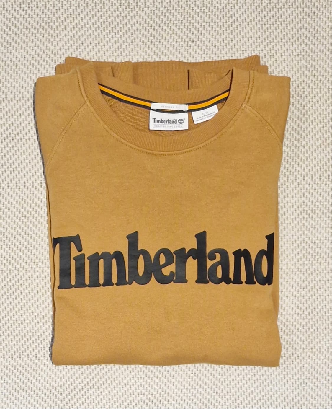 팀버랜드 로고 크루 스웻셔츠 L  상품이미지5