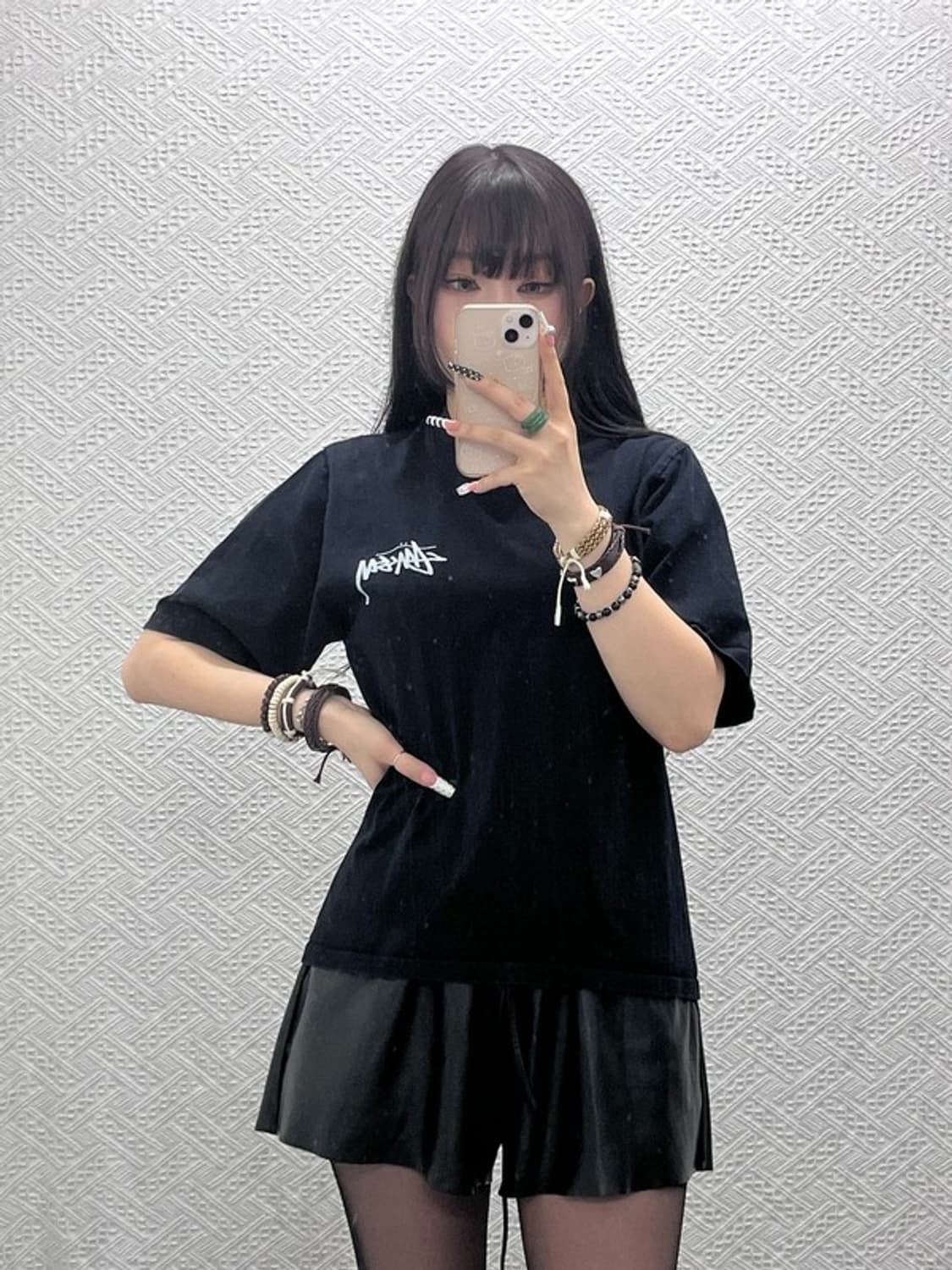 스투시 퍼지 다이스 스트릿 힙합 캐주얼 반팔티 S C10470 상품이미지2