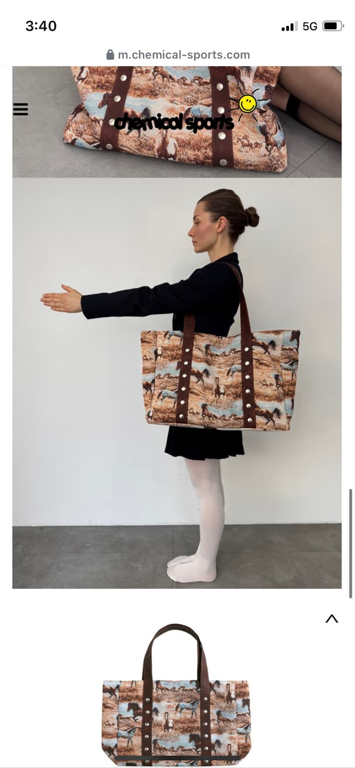 케미컬스포츠 홀스 빅백 상품이미지1