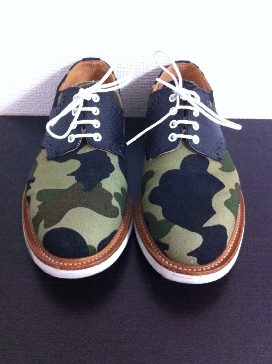 APE X MARK mcnairy 새들슈즈(에이프 구두 카모 베이프) 상품이미지1