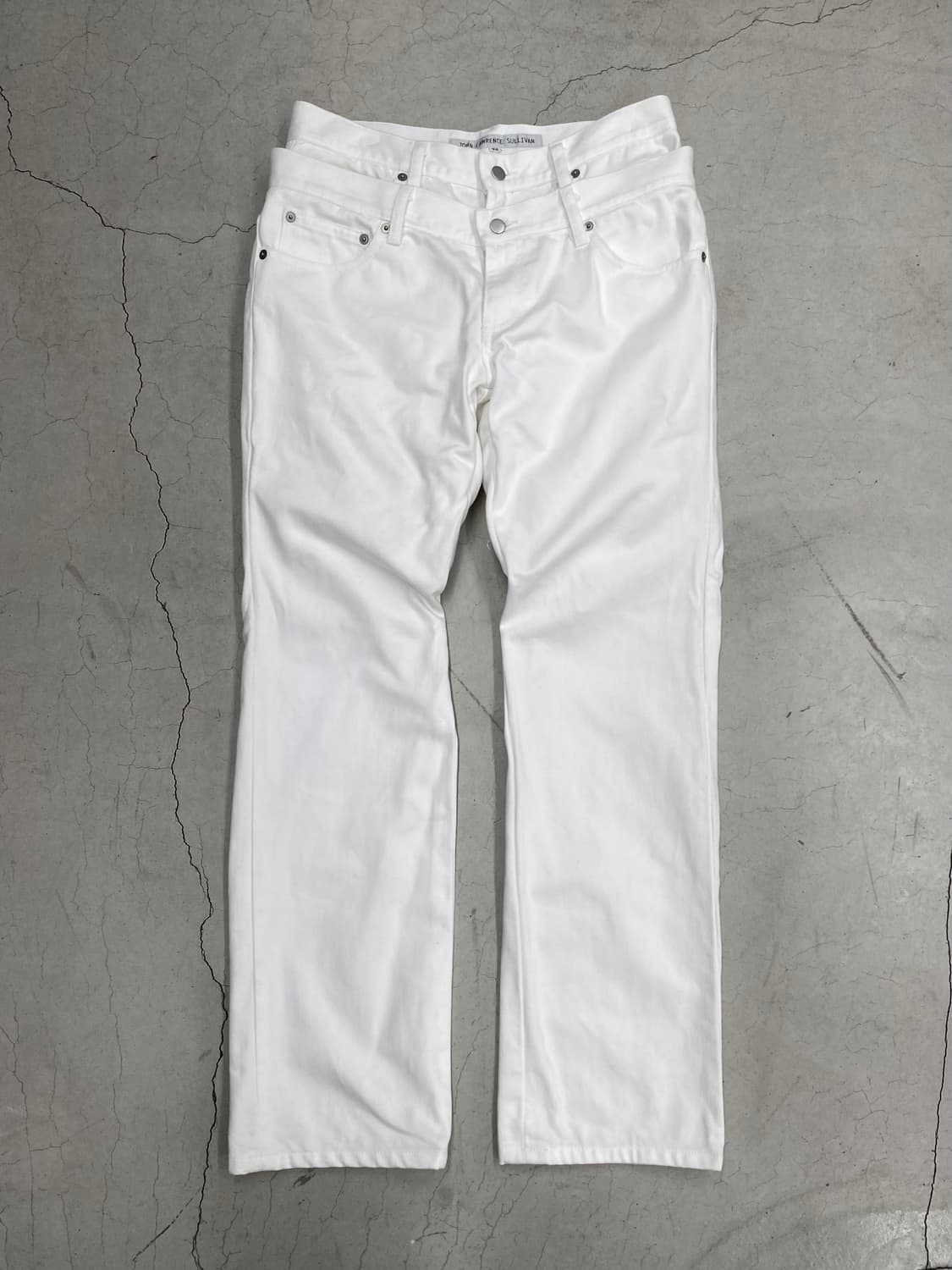 존 로렌스 설리반 더블 웨이스트 데님 팬츠 상품이미지4