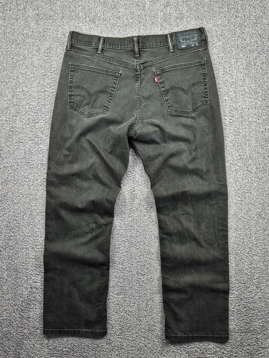 리바이스 541 블랙 진 데님 팬츠 ( 38X32 ) / 11543 상품이미지4