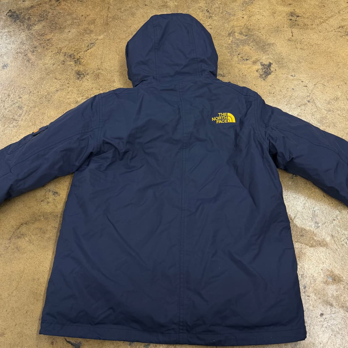 [정품/XS] 노스페이스 HYVENT 네이비 후드 바람막이 b15 상품이미지4