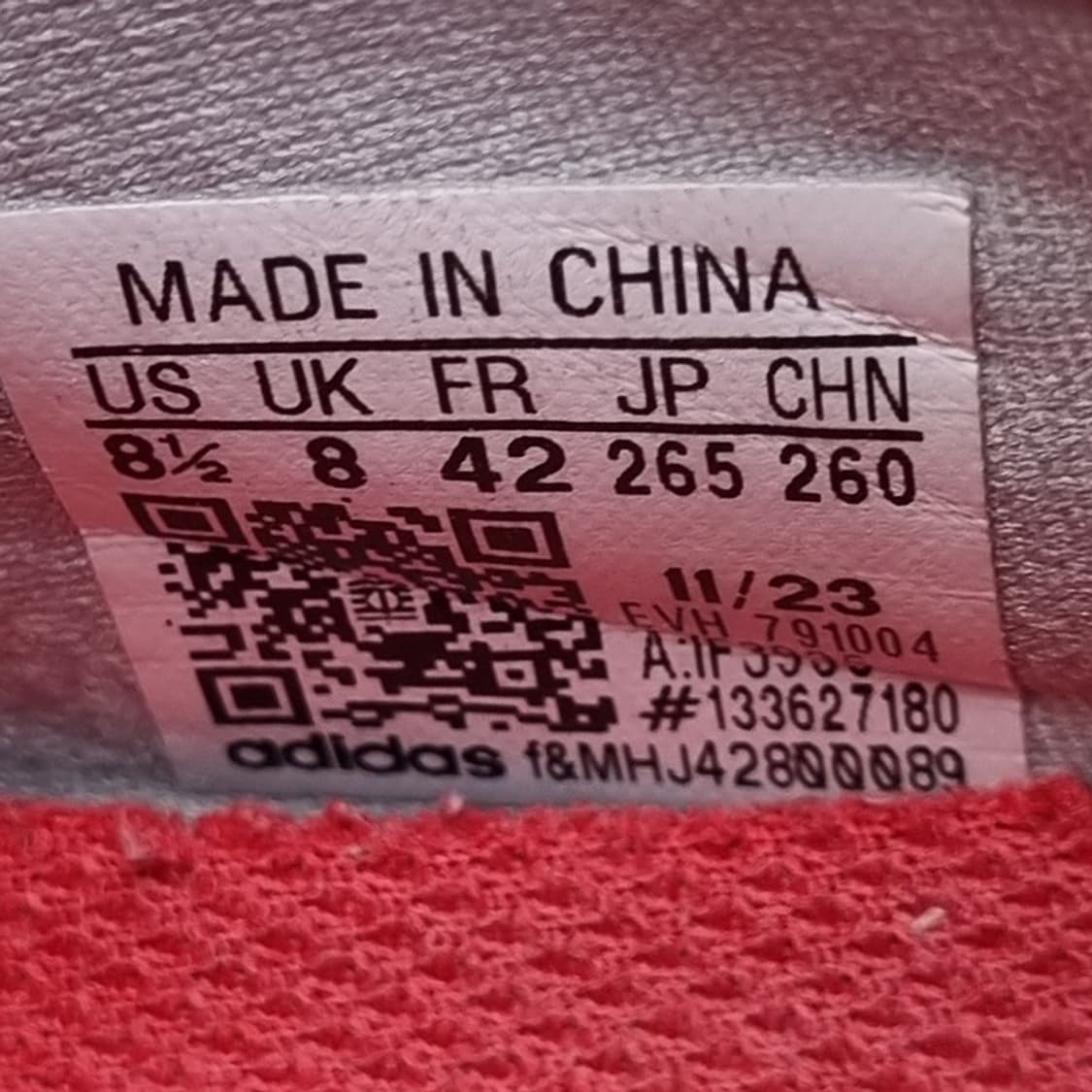 아디다스 아디폼 클라이마쿨 남성운동화265 상품이미지6