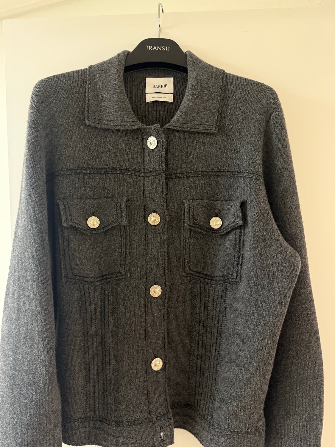 BARRIE 베리 캐시미어 가디건 자켓 상품이미지1