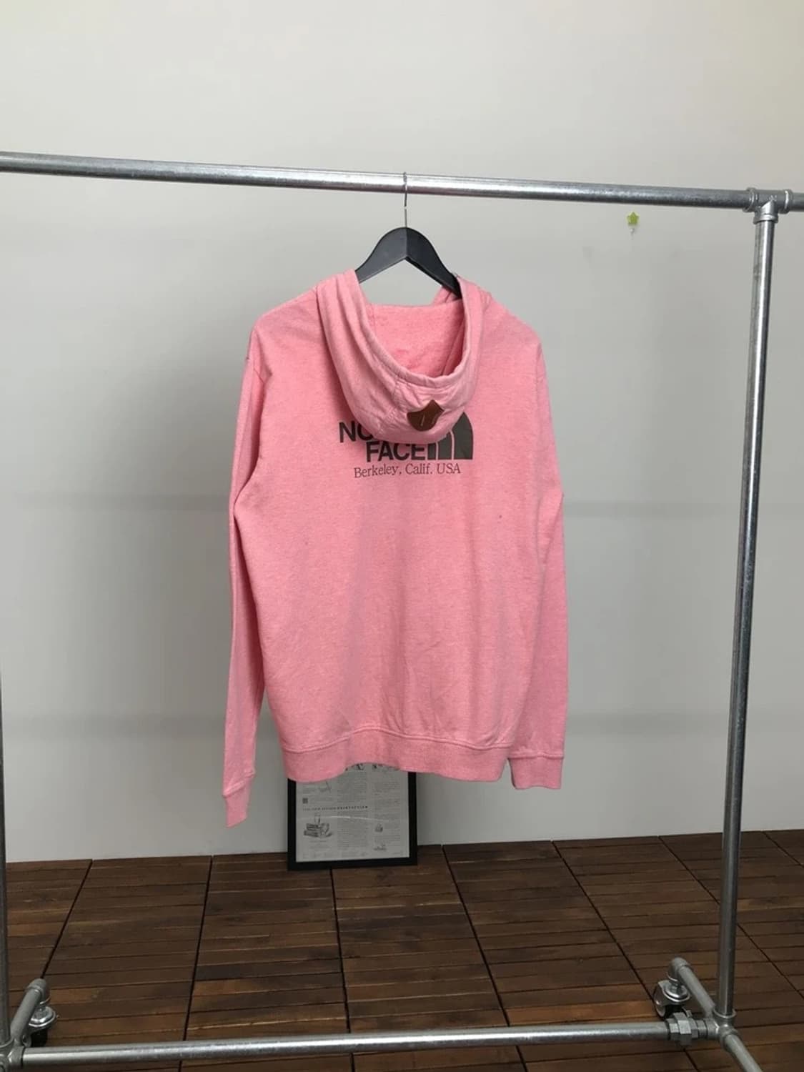 The North Face Pink Zip Hoodie 상품이미지5